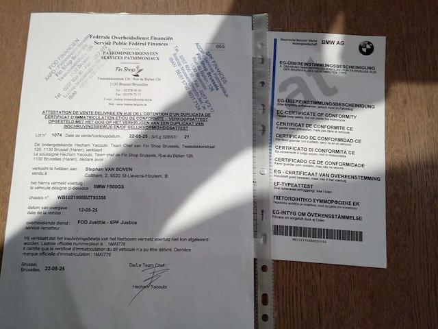 2013 bmw f800 gs motorfiets - afbeelding 7 van  7