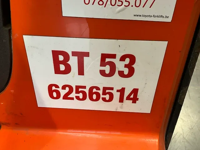 2013 bt swe080l elektrische palletwagen - afbeelding 10 van  12