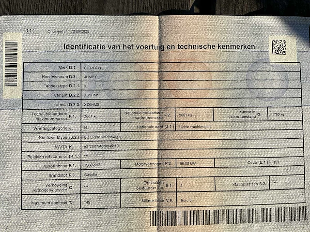 2013 citroën jumpy bedrijfswagen - afbeelding 35 van  35