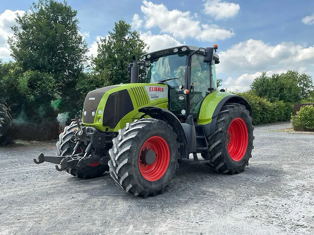 2013 claas axion 840 vierwielaangedreven landbouwtractor - afbeelding 1 van  28