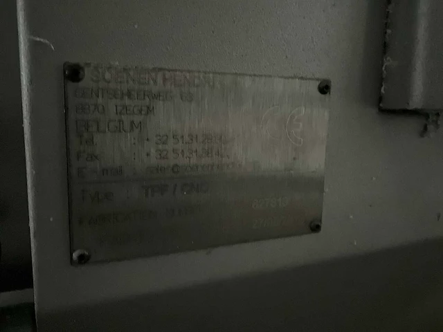 2013 cnc freesmachine soenen hendrik tog/cnc - afbeelding 10 van  17