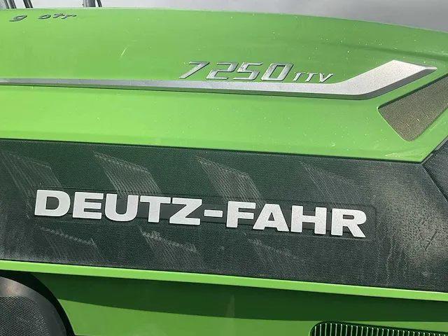 2013 deutz-fahr 7250ttv vierwielaangedreven landbouwtractor - afbeelding 2 van  34