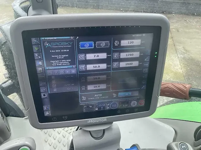 2013 deutz-fahr 7250ttv vierwielaangedreven landbouwtractor - afbeelding 13 van  34
