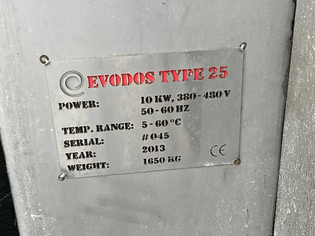 2013 evodos 25 centrifuge - afbeelding 9 van  12