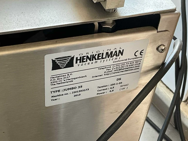 2013 henkelman jumbo 35 vacuümmachines - afbeelding 5 van  5