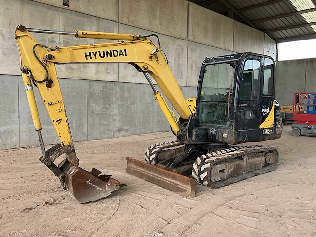 2013 hyundai r60-7 midigraafmachine - afbeelding 1 van  23