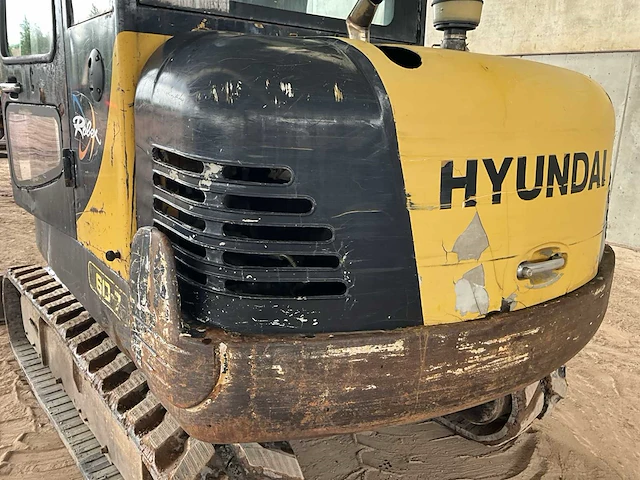 2013 hyundai r60-7 midigraafmachine - afbeelding 15 van  23