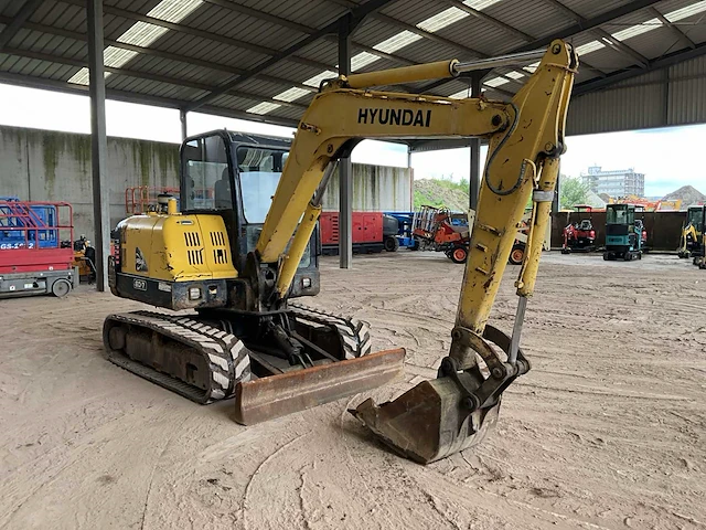 2013 hyundai r60-7 midigraafmachine - afbeelding 12 van  23