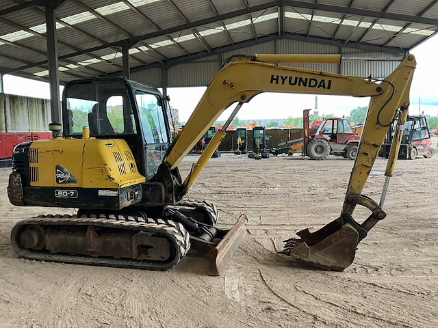 2013 hyundai r60-7 midigraafmachine - afbeelding 17 van  23