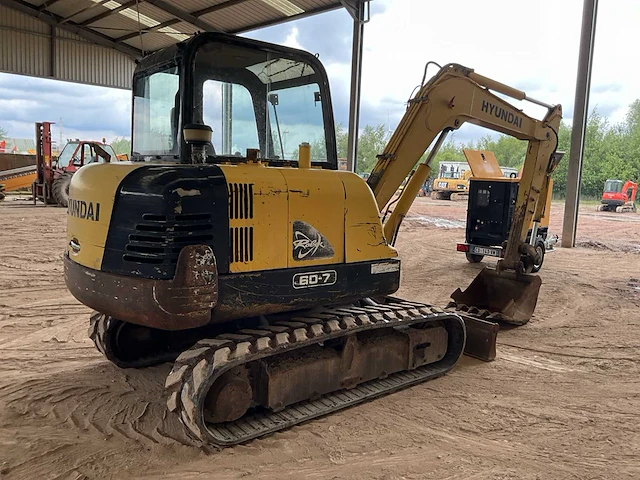 2013 hyundai r60-7 midigraafmachine - afbeelding 18 van  23