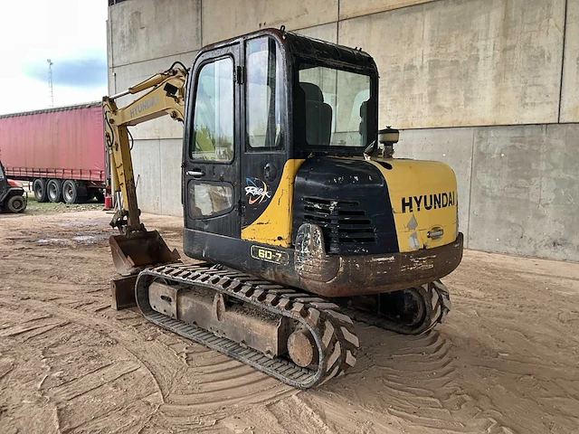 2013 hyundai r60-7 midigraafmachine - afbeelding 20 van  23