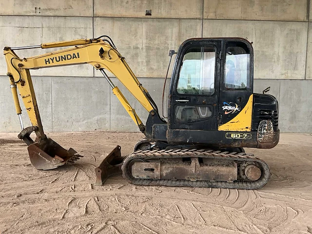 2013 hyundai r60-7 midigraafmachine - afbeelding 21 van  23