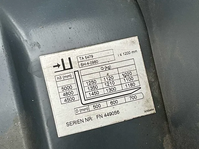 2013 jungheinrich efg215 vorkheftruck - afbeelding 9 van  24