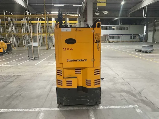 2013 jungheinrich ese533 elektrische palletwagen met zitplaats - afbeelding 4 van  6