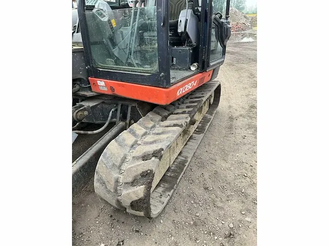 2013 kubota kx080-4 rupsgraafmachine - afbeelding 2 van  28