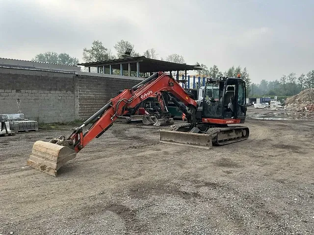 2013 kubota kx080-4 rupsgraafmachine - afbeelding 12 van  28