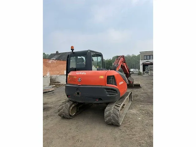 2013 kubota kx080-4 rupsgraafmachine - afbeelding 26 van  28