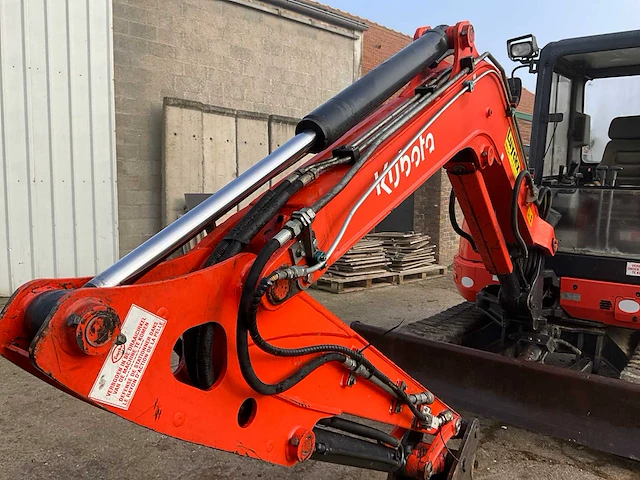 2013 kubota kx121-3 midigraafmachine - afbeelding 2 van  24