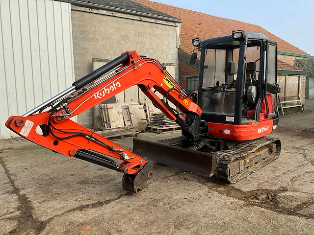 2013 kubota kx121-3 midigraafmachine - afbeelding 1 van  24