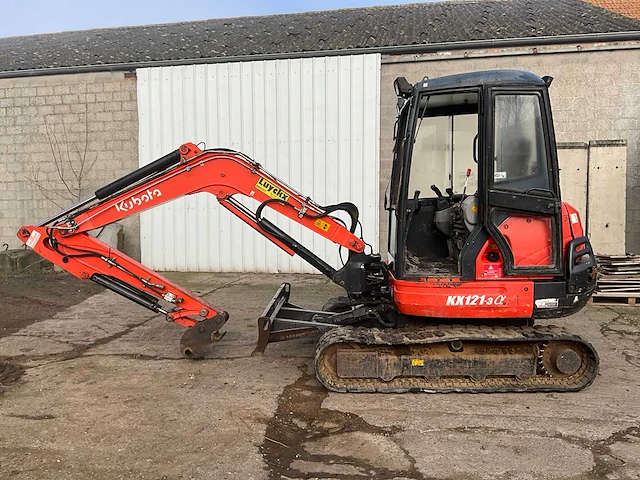 2013 kubota kx121-3 midigraafmachine - afbeelding 23 van  24