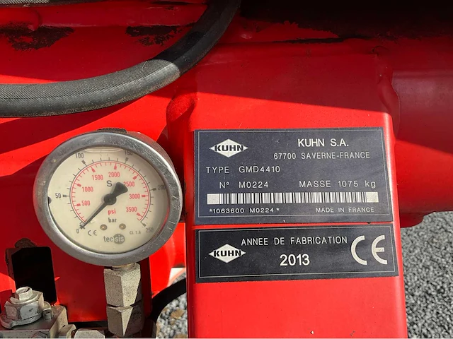2013 kuhn gmd4410 magere hein - afbeelding 11 van  19