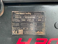 2013 linde h 30d-02 vorkheftruck - afbeelding 16 van  23