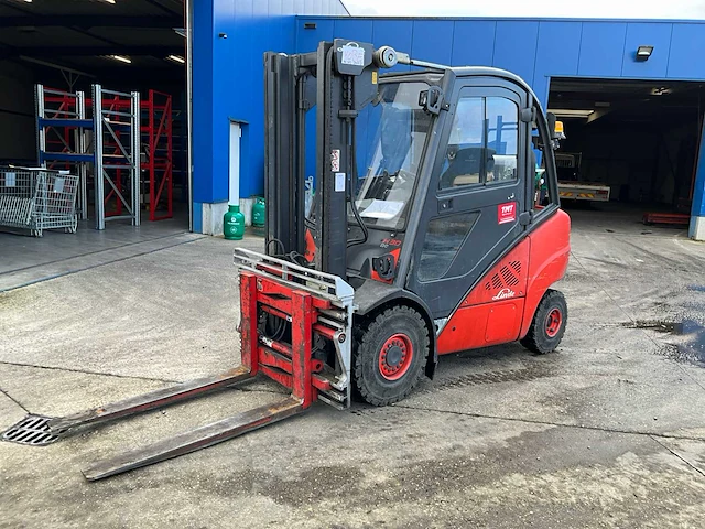 2013 linde h30t-02 vorkheftruck - afbeelding 1 van  25