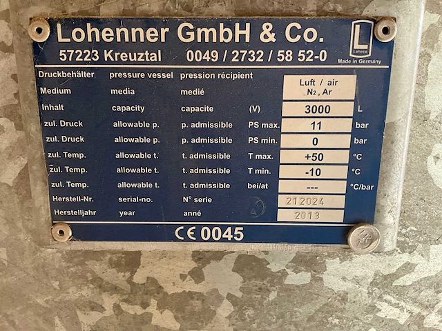 2013 lohenner gegalvaniseerde buffertank - afbeelding 7 van  7