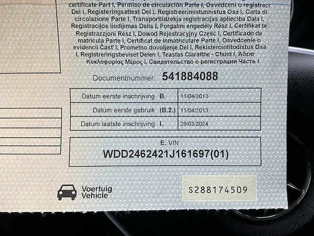 2013 mercedes-benz b180 - afbeelding 25 van  35