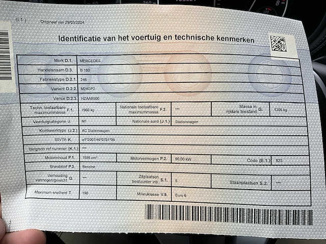 2013 mercedes-benz b180 - afbeelding 26 van  35