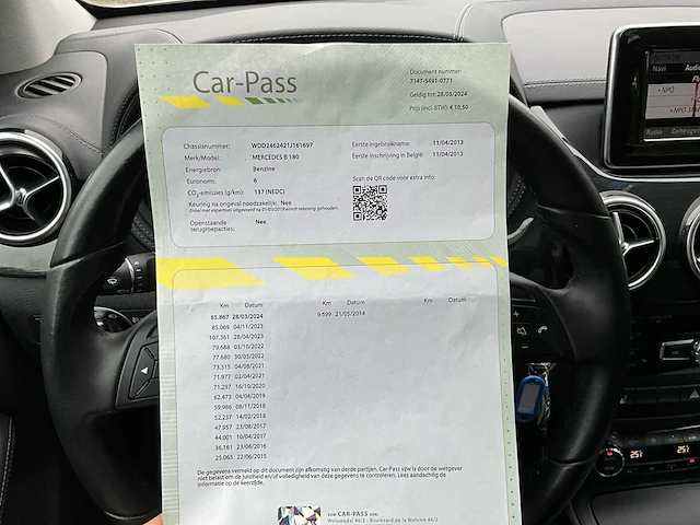 2013 mercedes-benz b180 - afbeelding 28 van  35
