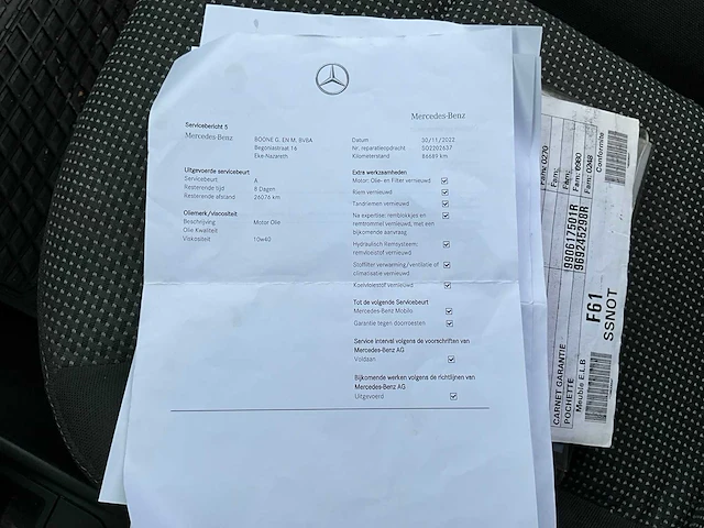 2013 mercedes-benz citan lichte vracht - afbeelding 36 van  44