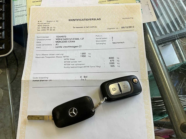 2013 mercedes-benz citan lichte vracht - afbeelding 42 van  44