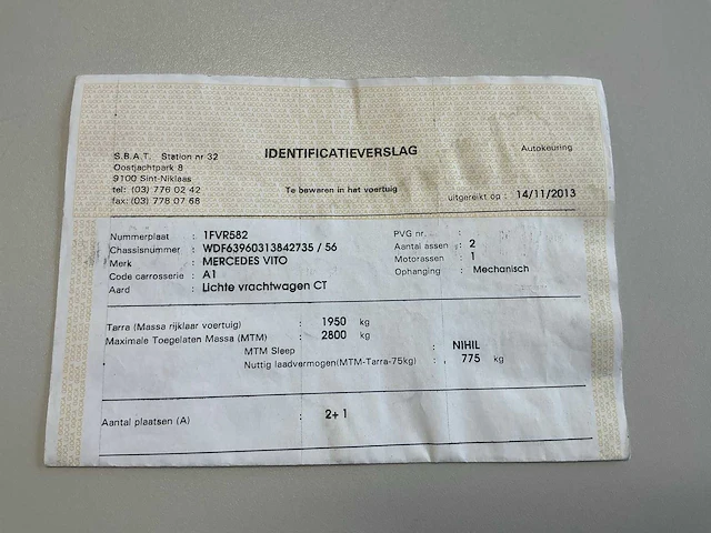 2013 mercedes-benz vito personenauto - afbeelding 33 van  42
