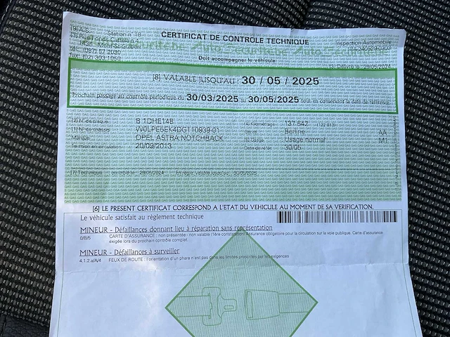 2013 opel astra notchback - afbeelding 47 van  51