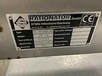 2013 rationator be200/2400/300 rvs opvoerband - afbeelding 7 van  8