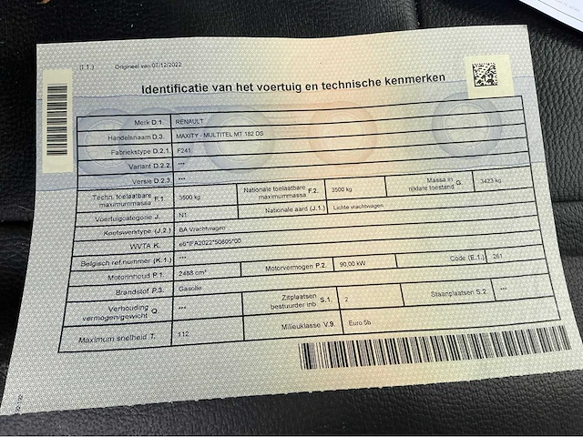 2013 renault maxity vrachtwagen met hoogwerker 18m - afbeelding 24 van  36