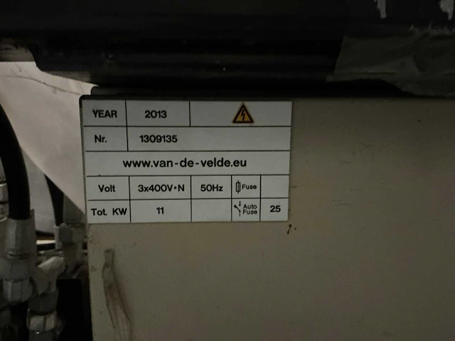 2013 rotsaert kantelmachine - afbeelding 5 van  9