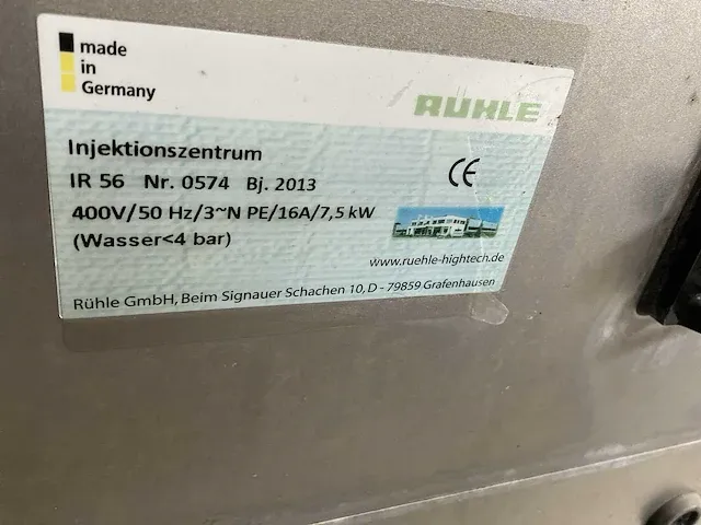 2013 ruhle ir56 pekelinjector - afbeelding 2 van  10