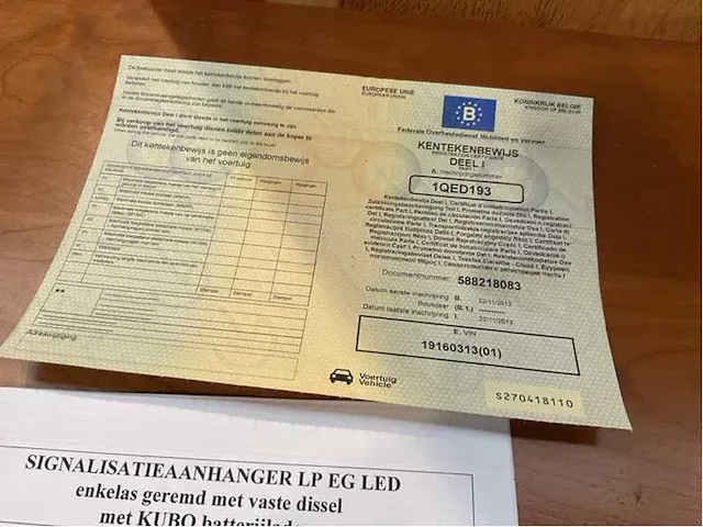 2013 stuer-egghe lp22eg ledb nissen gr signalisatie aanhangwagen - afbeelding 18 van  25