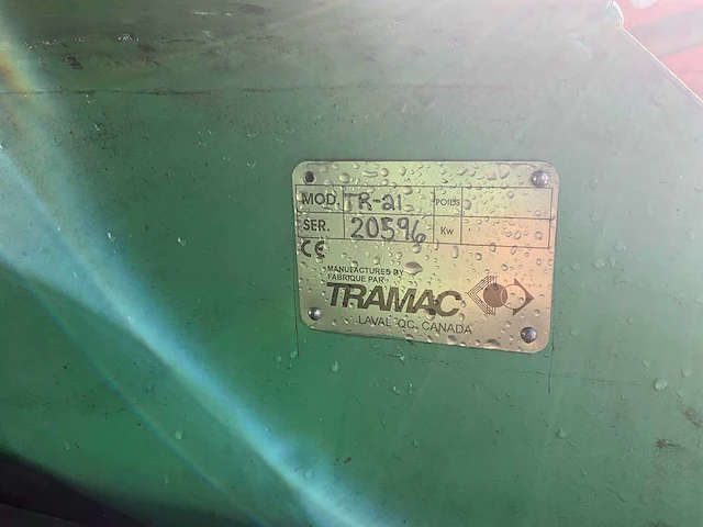 2013 tramac tr-21 trilstamper - afbeelding 3 van  21