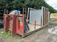 2013 tyrolit wse2226p wandbetonzaag inclusief container chassis - afbeelding 5 van  12