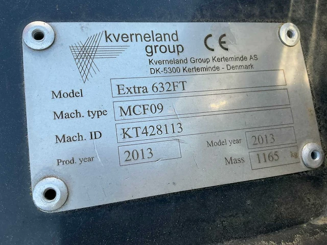 2013 vicon extra 632ft voor + achter schijvenmaaier - afbeelding 10 van  18