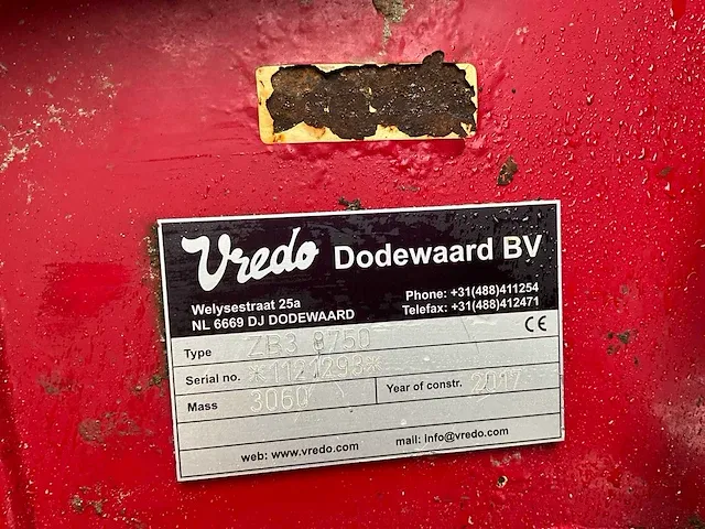 2013 vredo vt3936 zelfrijdende mestverspreider - afbeelding 46 van  52