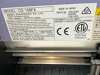 2014 - mimaki cg160 fxii snijplotter voor vinyl - afbeelding 2 van  10