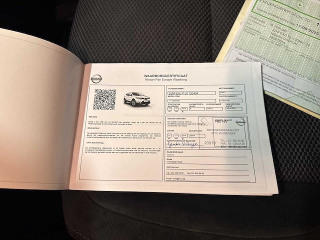 2014 - nissan qashqai - personenauto - afbeelding 24 van  36