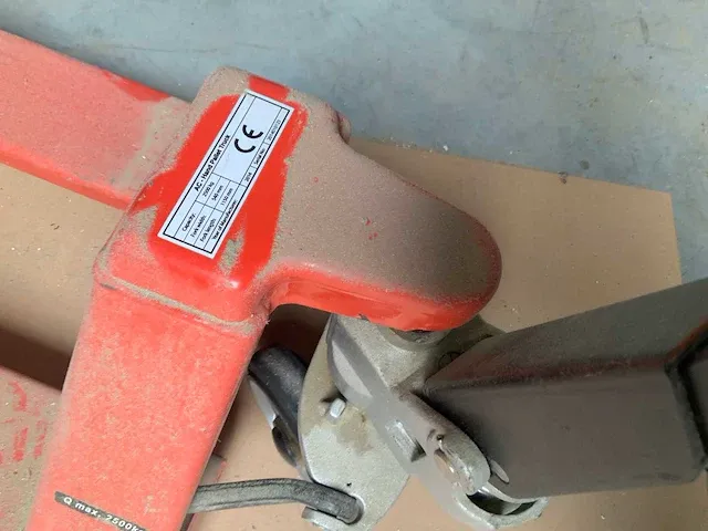 2014 ac hand hydraulische palletwagen - afbeelding 2 van  2
