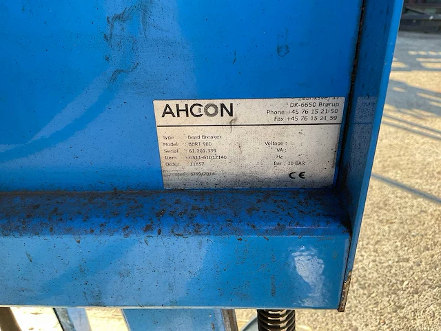 2014 ahcon bbrt 900 bandenpers - afbeelding 10 van  12