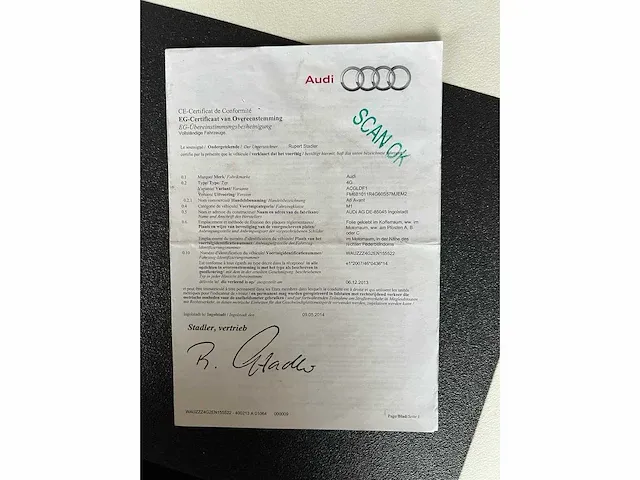 2014 audi a6 avant - afbeelding 2 van  11