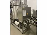 2014 bac verticale rvs opslagtank (2x) - afbeelding 7 van  10